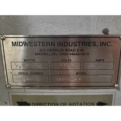 Used MIDWESTERN INDUSTRIES, INC. ME24S4-4 Screens (Misc) West Virginia US | JM Industrial #1389829