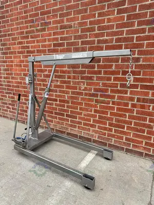 Used RUGER HP1000 SS PORTABLE FLOOR CRANE 1000 LBS CAPACITY OVERALL WIDTH 31.5" Cranes (Misc) California US | Equipment Lab #1402852