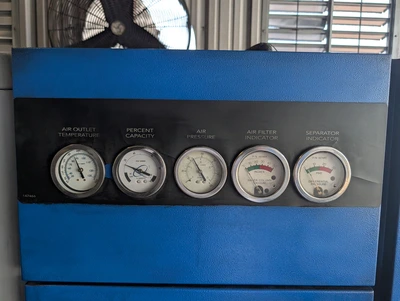 Used _UNKNOWN_ _UNKNOWN_ Rotary Screw & Sliding Vane Air Compressors Texas US | IRS Auction #1320556