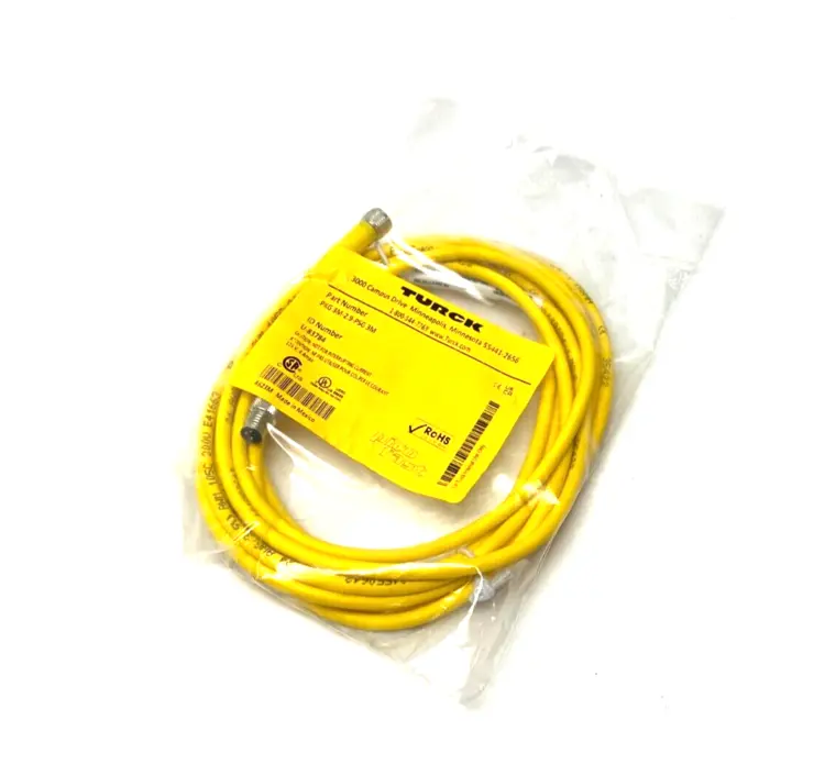 New | in-Stock TURCK PICOFAST DOUBLE ENDED CORDSET Cable & Wire | Maverick Industrial Sales #1104038