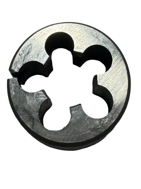ProCut 7/16"-40 HSS Adjustable Round Die 1" Outside Diameter