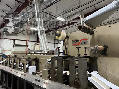 1992 AQUAFLEX DBXF1007 6 FLEXO NARROW WEB | Styers Equipment Company (3)