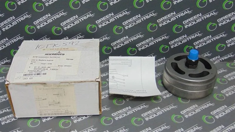 Ariel B-5010-NN Compressor Suction Valve SUC VLV, 90CDX, PC, PRC New NIB
