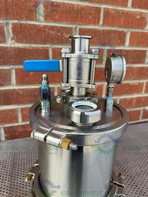 USED SNOB 710 STAINLESS STEEL ESSENTIAL OIL EXTRACTOR COLLECTION CHAMBER