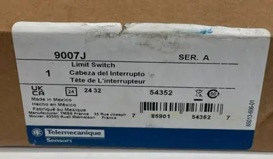 NEW TELEMECANIQUE 9007J LIMIT SWITCH SER. A