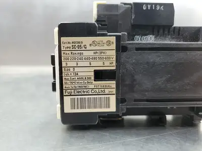 Fuji Electric SC-05/G 20A Contactor. 4B-23