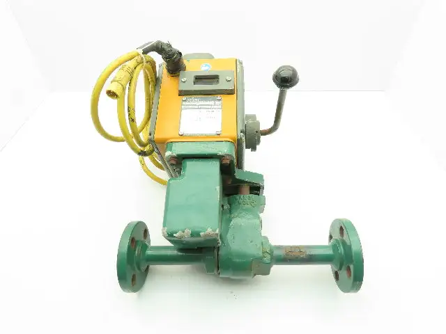 Honeywell Maxon 790 S 2 Gas Safety Shut-Off Valve 1" Flanged A105 300# 115V