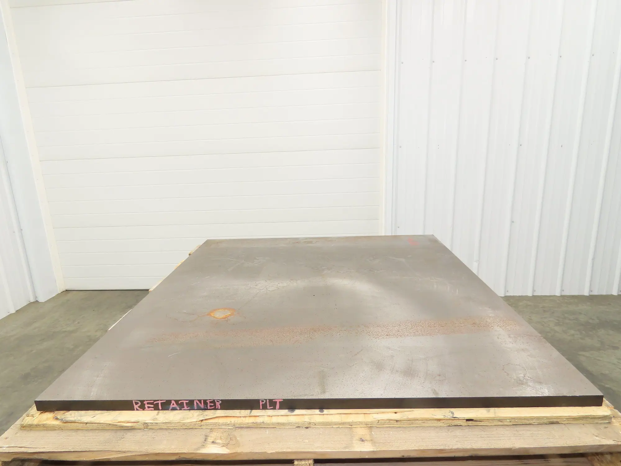 Carbon Steel Flat Ground Bar Stock 7/8" Thick 39"x 42-1/2"  410Lbs