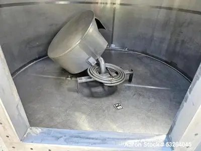 Used 5,000 Gallon Stainless Steel Tank – Food Grade Process Vessel with Manway Access