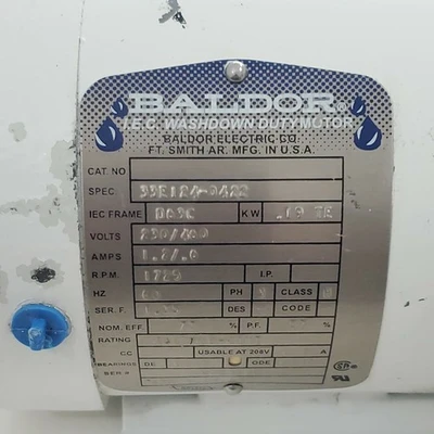 NEW BALDOR 33E1124-0422