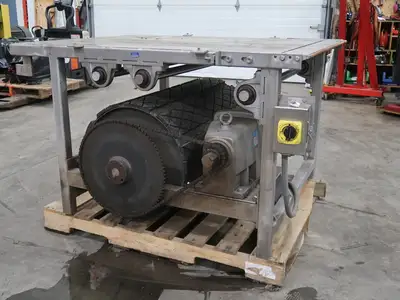 Table w/ Gearbox Motor and Belt Roller
