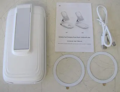 BezosMax Magnetic 10000mAh Power Bank Wireless Portable Charger