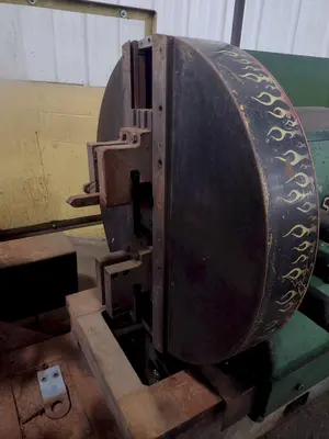 6" TO 24" SANRIKU MODEL #YS-800 HEAVY DUTY PIPE FACING MACHINE: STOCK #17948