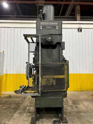 120 TON CLEARING-NIAGARA (NEW 1999) MODEL #E-110 OBS GAP FRAME PRESS, 6" STROKE: STOCK #20010