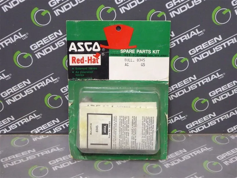 ASCO 208-783 Solenoid Valve Spare Parts Kit New NIB