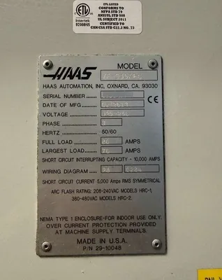 Used 2013 HAAS VF-3SSAPC Vertical Machining Centers California US | MachineStation #1134972