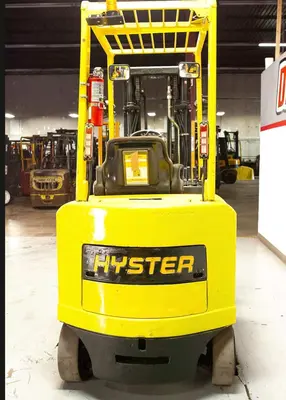 Used 1999 HYSTER E65XM 4-Wheel Sit down Electric Counterbalance Forklifts Colorado US | Discount Forklift #1371261