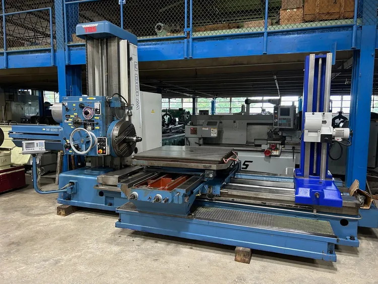 Used 2005 TOS W-100A Horizontal Table Type Boring Mills Illinois US | Belmont Machinery Company #299958