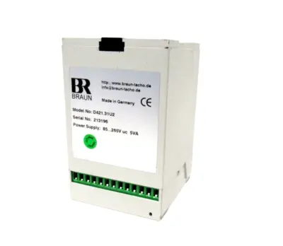 NEW BRAUN D421.31U2 ANALOG OUTPUT MODULE D42131U2