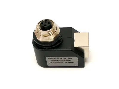 6GK1901-0DM20-2AA5 | Siemens  Panel Feedthrough Ethernet Connector M12 4-Pin - RJ45 - Used