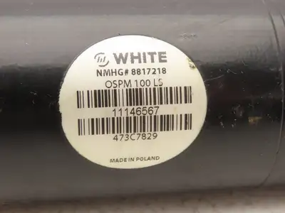 White OSPM 100 LS Forklift Power Steering Unit Hydraulic Motor Off Hyster E80XN