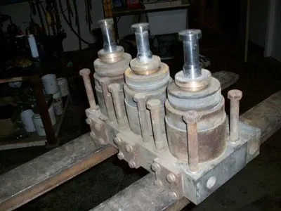 USED GARDNER DENVER PS-25 TRIPLEX INJECTION PUMP