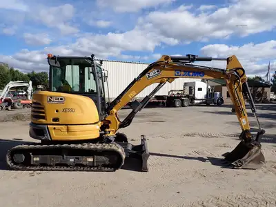 Used 2021 XCMG XE55U Crawler Excavators - Mini Massachusetts US | Brookside Equipment Sales #1493530