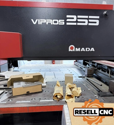 Used 1998 Amada Vipros 255 Turret Punches Florida US | Resell CNC #919724