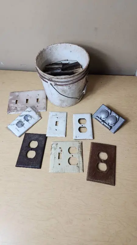 Outlet and Switch Cover Plates, Various Styles and Materials