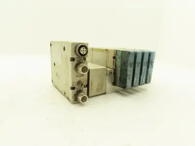 SMC EX260-SDN4 Devicenet Fieldbus 5-Station Solenoid Valve Manifold SY5000