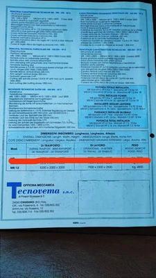 TECNOVEMA Stone Machining Centre, working condition, under power