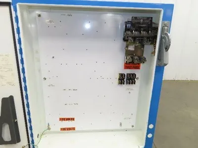 Hoffman A36AB3208LP Electrical Enclosure Control Panel 36x32x8" 30A Disconnect