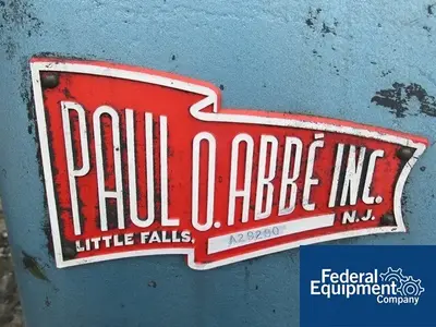 USED Paul O. Abbe 3' X 12' PAUL ABBE BALL MILL, C/S, JACKETED