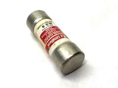 USED LITTELFUSE POWR-GARD CURRENT LIMITING FUSE CLASS J 600VAC 6A
