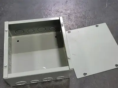 Steel Junction Box 8"x8"x4"