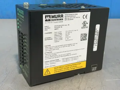 Used MURR ELEKTRONIK 85460 PLC Power Supplies Ohio US | HGR 24 #1572217