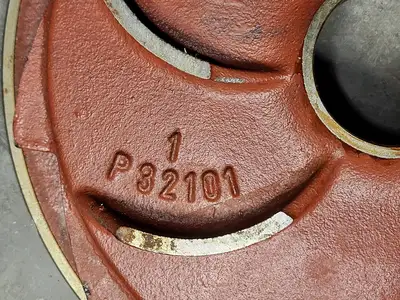2" Centrifugal Pump Impeller P32101