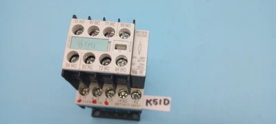 USED Siemens ' 3RT1017-1AF01 Circuit Breaker