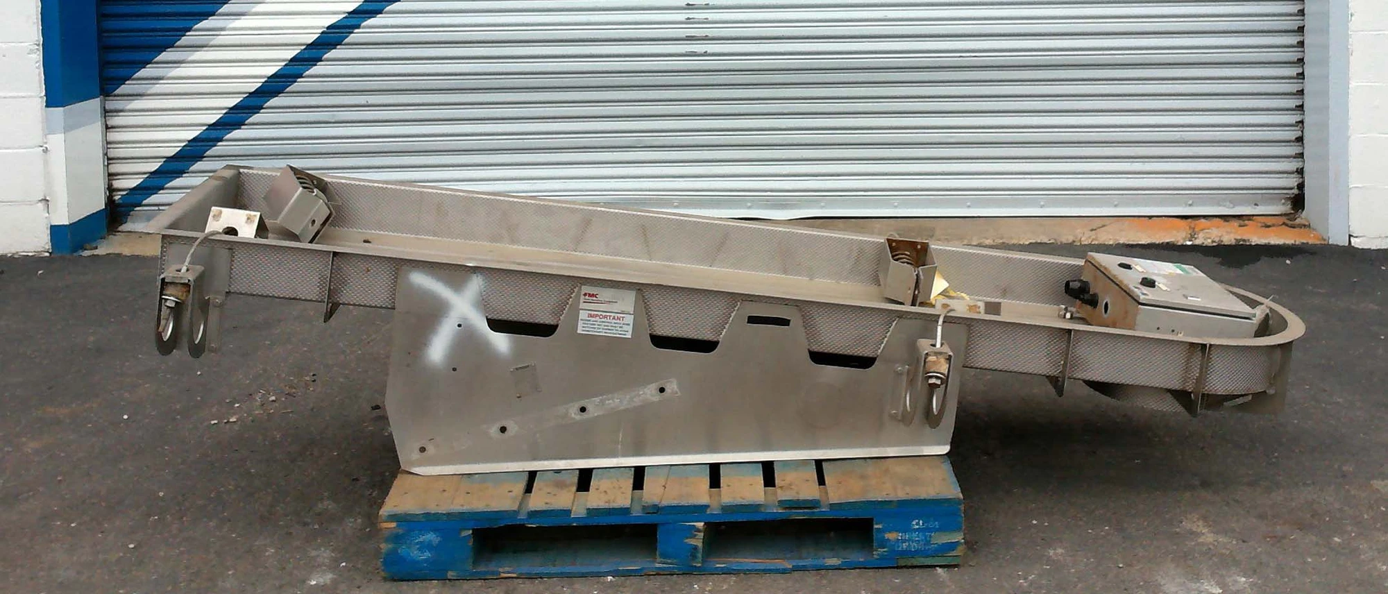 USED FMC 24" Wide x 8'