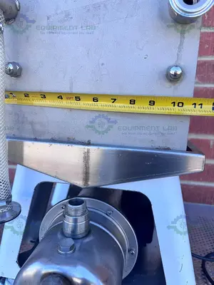 Unbranded Stainless Steel Press Holder w/ Ebara Jes M 056 0.5 HP Pump