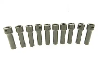 Williams 12M-608 IMP 3/8" Drive 8MM 6 Point Impact Socket Deep 2-1/8"L Lot of 10