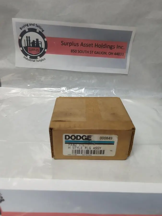 New | in-Stock DODGE 00849 Valves/Fittings Ohio US | Surplus Asset Holdings #1235587