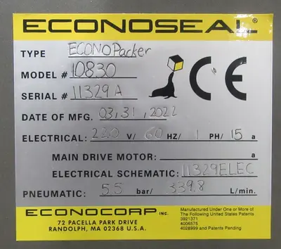 NEW 2022 ECONOCORP 10830