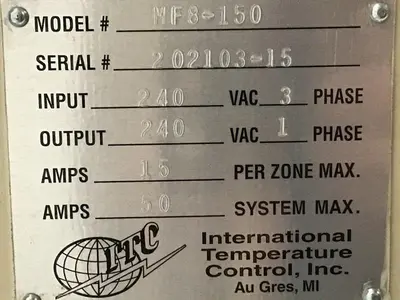 NEW IDEAL MACHINERY IM-MF8-150-A1TP
