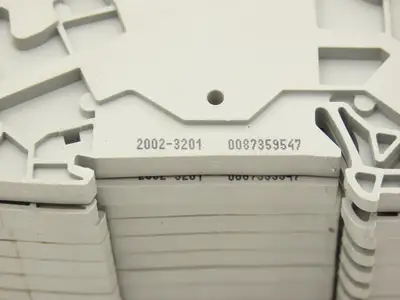 Wago 2002-3201 TOPJOB®S Triple Deck Terminal Block Lot of 30