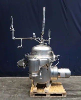 Westfalia SAMM 12006 warm milk separator, 316SS.