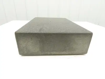 Black Granite Surface Inspection Plate Table 18" X 12" X 4" Out of Grade