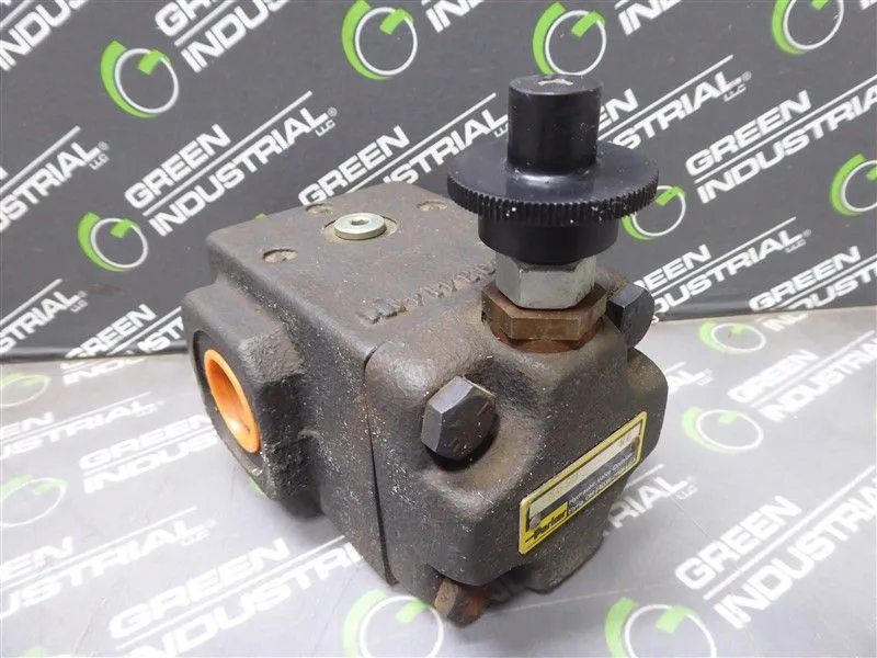 Parker R6SH KG Direct Operated Hydraulic Relief Valve 3/4" Used