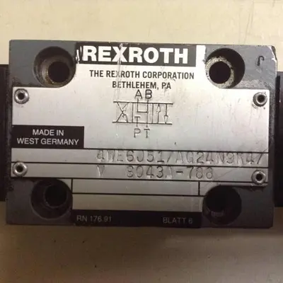 Used REXROTH 4WE6J51AG24N9K4V Valves/Fittings Michigan US | Ideal Machinery #1266051
