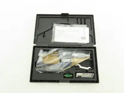 Mitutoyo 395-352-30 Digimatic Micrometer 1-2" Range .00005" Spherical Ball Anvil
